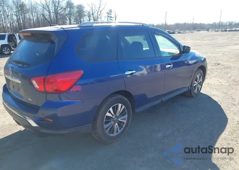 2017 Nissan Pathfinder Platinum/S/Sl/Sv из США, поврежденный, VIN 5N1DR2MN8HC612851